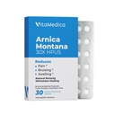 Arnica Montana 30X HPUS, Clinical Grade, Quick Dissoll Tablets, Five- Day Recovery Pack for Pain and Bruise Relief Efter kirurgi eller skade, naturlig healing, genert på maven - 30 Greve