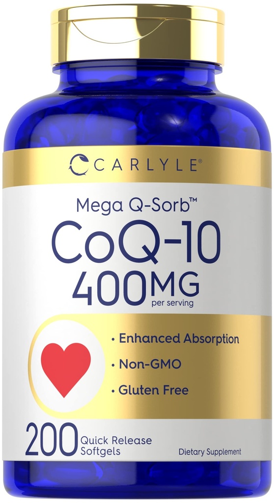 Carlyle CoQ10 400mg Softgells