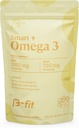 B- FIT Omega 3 Fish Oil - High Potency Patented Formel - 1800 mg med 1080 mg EPA & 720 mg DHA - 180 Odorless Softgels fra Norwegian Salmon - 60- Day Supply - Heart, Brain & Joint Support