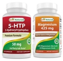 Bedste Naturals 5- HTP 50 mg & Magnesium Glycinate 425 mg