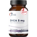 Design for sundhed DHEA 5mg - DHEA supplement til mænd + kvinder - supplement til hjælp støtte sund aldring, muskelintegritet, energi + Hormonal Syntese - Non- GMO (180 kapsler)