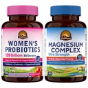 Vitalitown Magnesium + Probiotisk Bundle (pakke med 2)