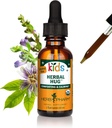 Herb Pharm Organic Kids Herbal Hug: Nervesystemet Support med Skullcap, Passionflower, Mullein & Oat Seed Budd124; Fast- Absorbing & Alkohol- Free, Kid- Friendly Taste, Extract for Kids, 1 oz *
