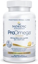 Nordic Naturals ProOmega, Lemon Flavor - 60 Soft Gels - 1280 mg Omega-3 - High Potency Fish Oil med EPA & DHA - fremmer hjerne, øje, hjerte, og immunforsvar - non-GMO - 30 Serveringer