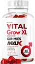 Vital Grow XL Mandlige Gummies - Mænds Performance Gummies 1050MG Vital GrowXL Blend, Vital Growth Gummy Advanced Formel, 60 Gummies for 1 Måned