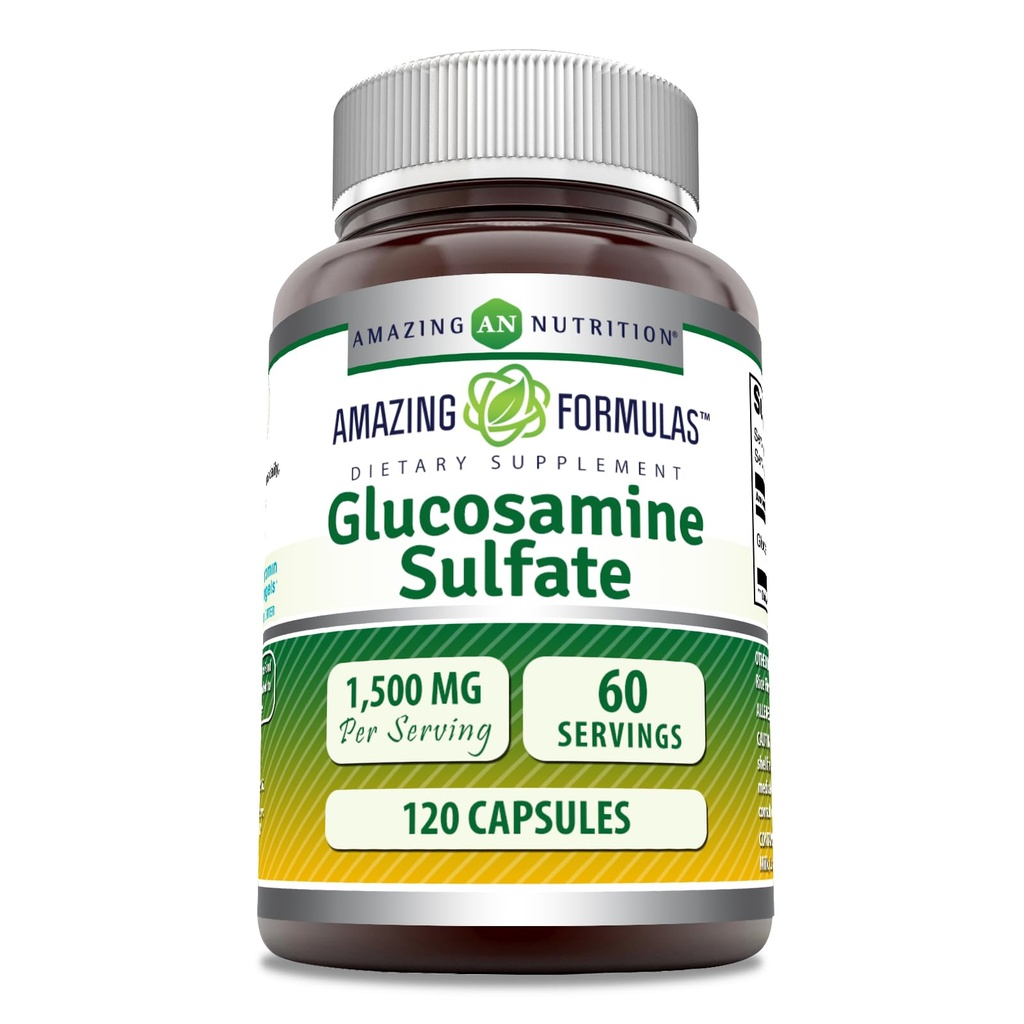 Amazing Formulas Glucosamin Sulfate Supplement Note 124; 1500 Mg Per Serving