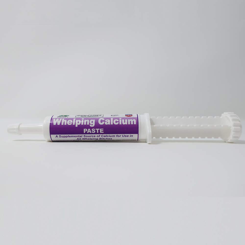 Canine Whelping Calcium Paste kombinerer calciumpropionat, calciumlactat og D3- vitamin for bedre calciumabsorption