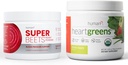 Humann SuperBeets Black Cherry Powder & HeartGreen Powders