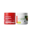 Humann SuperBeets Black Cherry Powder & HeartGreen Powders