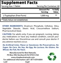 Bedste Naturals L- Tryptophan 1000 mg & L- Theanine 200mg