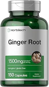 Horbäach Ingefær Root Capsules 1500 mg