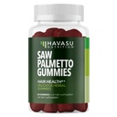 Saw Palmetto for mænd Gummies - DHT Blocker supplement til hår sundhed og mandlige mønster Balding - 60 Greve - Understøtter skalp og prostata wellness - Raspberry Flavor - Vegan, non-GMO, 1 Måned Supply