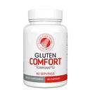Sølv Fern Gluten Comfort med Tolerase G - 1 flaske - 60 kapsler - fordøjelsesmiddel Enzyme lavet specielt til at bryde ned og det største Gluten Protein