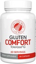Silver Fern Gluten Comfort with Tolerase G - 1 Bottle - 60 Capsules - Digestive Enzyme Made Specifically to Break Down and Digest Gluten Protein