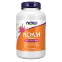 Now Foods Supplements, ADAM ™ Mænds Multivitamin med Saw Palmetto, Lycopene, Alpha Lipoic Acid og CoQ10, Plus Natural Resveratrol & Grape Seed Extract, 120 tabletter