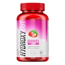 Hydroxycut Gummies + Kvinder, Jordbær - 99% Koffein Free - Understøtter hår, hud & negle - Metabolize Carbs, Proteiner & Fedtstoffer