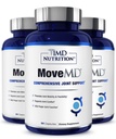 1MD Nutrition MoveMD - Joint Health Supplement - Doctor Formulated Medical 124; med Collagen, Astaxanthin, og mere Medical 124; (3- Pack)