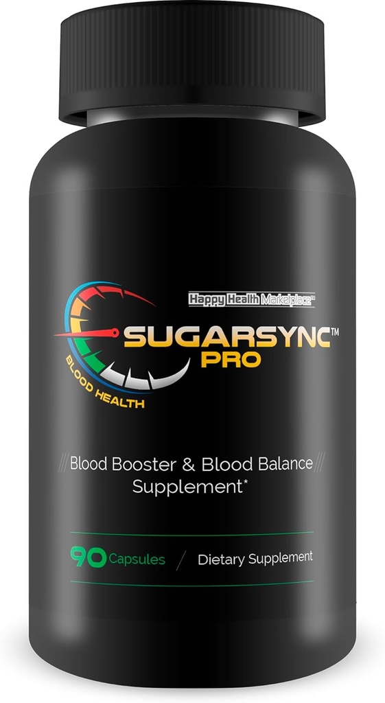 Sugar Sync Pro Blood Heath - vores bedste sukker sundhed support supplement - Support Blood Health & Balance med denne blodbalance blod booster supplement - sund sukkerbalance - blodkapsler