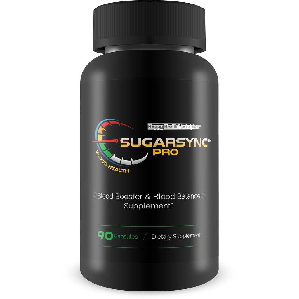 Sugar Sync Pro Blood Heath - vores bedste sukker sundhed support supplement - Support Blood Health & Balance med denne blodbalance blod booster supplement - sund sukkerbalance - blodkapsler