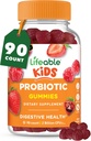 Kids Probiotika Gummeas 124; 2 Millioner CFU- 124; Great Tasting Kids Probiotiske Gummeer