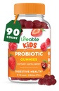 Kids Probiotika Gummeas 124; 2 Millioner CFU- 124; Great Tasting Kids Probiotiske Gummeer
