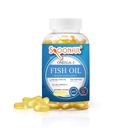 Spoonful Omega 3 Fish Oil Enteric Coated 2400mg, 200 kapsler, Burpless, Rapid Release Softgel kapsler, Made in USA, NSF- Certified