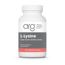 Nutricology L- Lysin - immunforsvar, L- Lysin HCI, fri form Aminosyre, 500mg tillæg, Pure, Organic, Vegetar Kapsler - 100 Tæl
