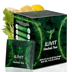 Ilivit Organic Colon Cleanser & Detox Tea Note 124; Colon Cleansse