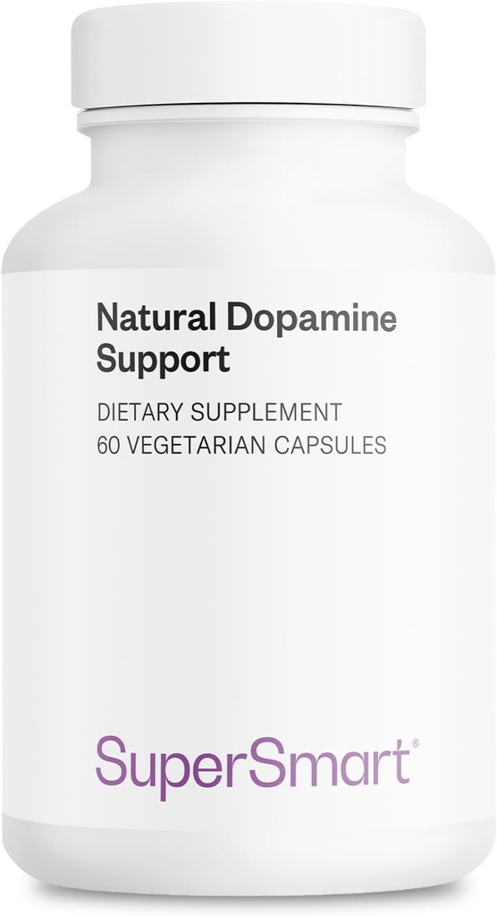 Supersmart - Natural Dopamin Support 800 mg per dag - Neuravena ® Extract of Avena Sativa Standardized to 0,3% Isovitexin - Brain Supplement- 124; Non- GMO & Gluten Free - 60 Vegetariske kapsler