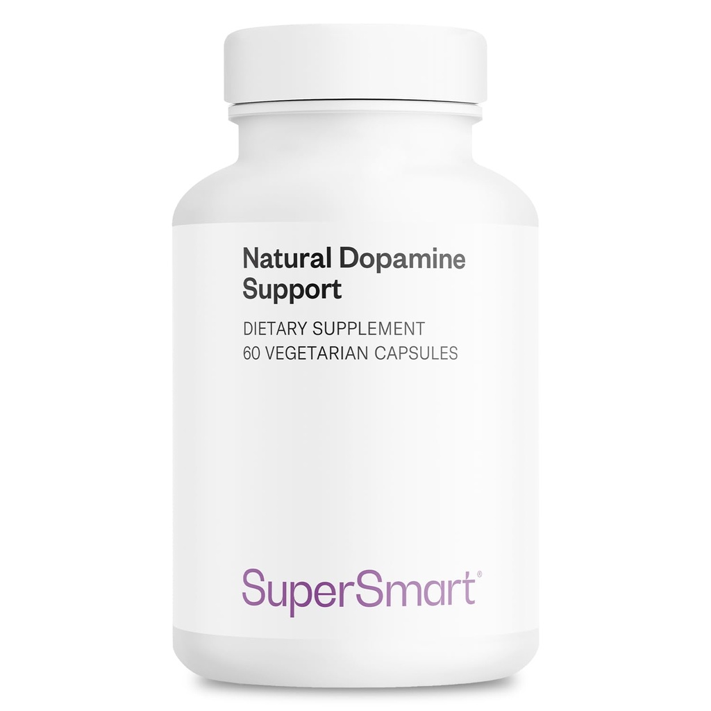 Supersmart - Natural Dopamine Support 800 mg Per Day - Neuravena® Extract of Avena Sativa Standardized to 0.3% Isovitexin - Brain Supplement | Non-GMO & Gluten Free - 60 Vegetarian Capsules