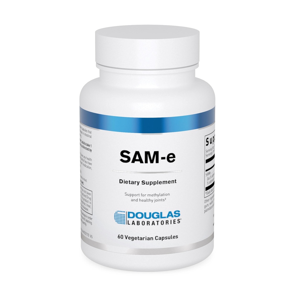 Douglas Laboratories SAM- e Yester124; Support for Joints, Lever, Neuotransmitter, og Methylation Mester124; 60 Kapsler