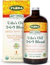 Flora Udo 's Oil 3- 6- 9 Blend - Vegan Omega- 3- 6, Indeholder økologisk kokos, hørfrøolie & mere - hold nedkølet - 32 fl. oz.