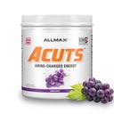 ALLMAX Nutrition AMINOCUTS (ACUTS), Amino-Charged Energy Drink med Taurine, L-Carnitin, Green Coffee Bean Extract, Grape, 30 Servere