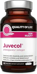 Premium BioCell Collagen Supplement - Livskvalitet Juvecol - Kraftfuld formel for hud og fælles sundhed - hudelasticitet, udseende, fælles fleksibilitet og anti-aging