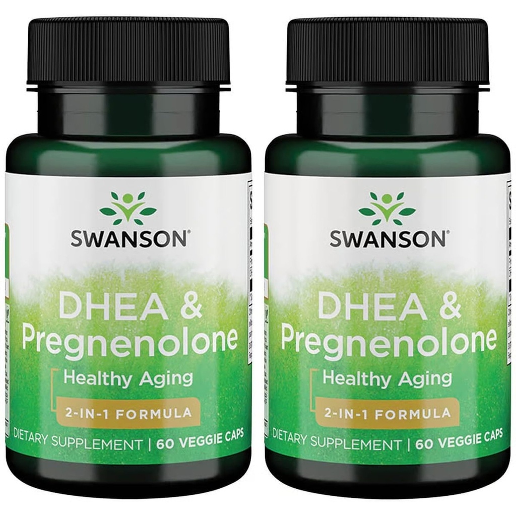 Swanson Dø og Gravienolone Complex 60 Veg Kapsler (2 Pack)