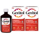 Geritol flydende Vitamin og Jern supplement, energistøtte, Indeholder høj potens B- Vitamin og Jern, Pleasant Tasting, Let at synke, Ingen kunstige sødestoffer, Non- GMO, 12 Oz, 2 Pack