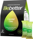 Bebetter Organic Electrolytes Powder Packets against 124; Daily Electrolyte Drink Mix 124; Organic Coconut Water against 124; Ingen Kunstig Aromatic Aromatic Aromatic Aromatic Pack 124; Sugar Free Hydration Packets against 124; Non- GMO has 124; 22 Sticks Pack (Kokokos og Lime)