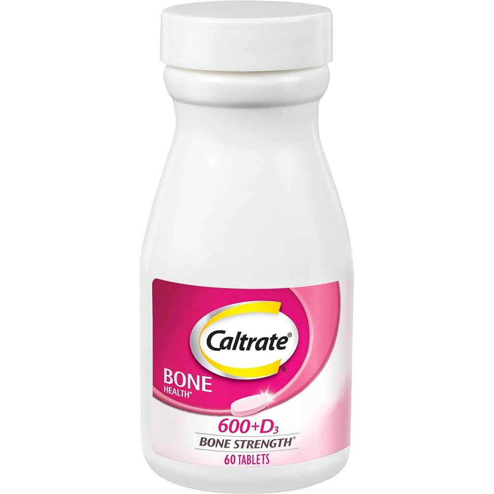 Caltrat 600 Plus D3 Calcium- og D- vitamintilskud, bentilskud til voksne - 60 Tæl