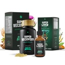 Super inddrivelse & Super lever bundle - Alle naturlige lever renser Detox & Reparation