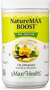 NatureMax BoostTM Pea Protein Powder - Kosher Vitamin - 1lb