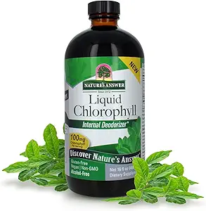 Naturens svar flydende chlorophyll, 100 mg, 16 fl oz (480 ml)