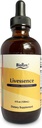 BioPure Livessens Herbal Tinktur - Potent Blend af 6 Botaniske Ekstrakter & Liposomes til støtte lever, Galdeblære, Hormone & Mikrobiome Balance, Detox, Gut Sundhed, og Samlet Wellness - 4 fl oz