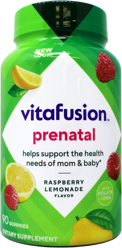 Vitafusion PreNatal Gummy Vitaminer, 90ct