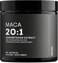 Maca Root - Ultra High Potency 20: 1 Extract - Sort, rød og gul Maca Complex - Single Origin, Wildlavet & Højt koncentreret - Third-Party Lab Testet - 90 kapsler
