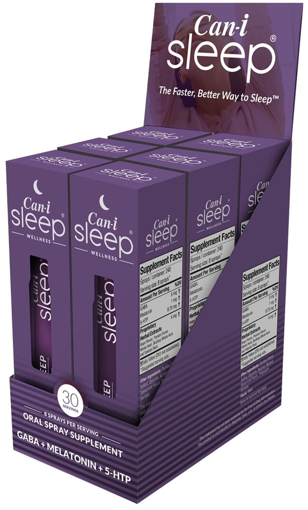 Hurtigste sleep spray arbejder i 10 mins, Bedste Sleep Aid for voksne, Relaksium gennem natten med Can- jeg sover alle naturlige søvn vitaminer - 180 Servering