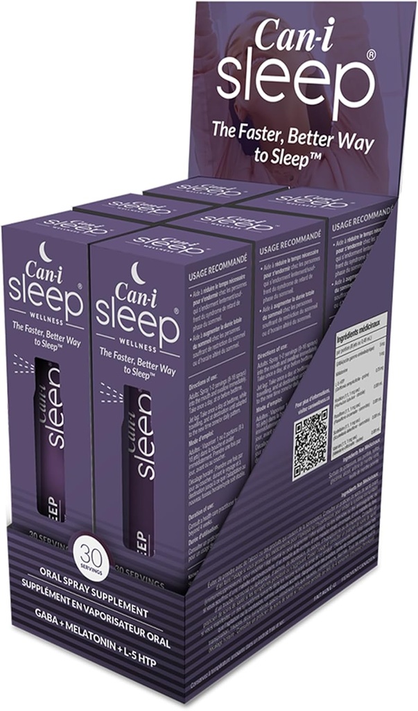 Hurtigste sleep spray arbejder i 10 mins, Bedste Sleep Aid for voksne, Relaksium gennem natten med Can- jeg sover alle naturlige søvn vitaminer - 180 Servering