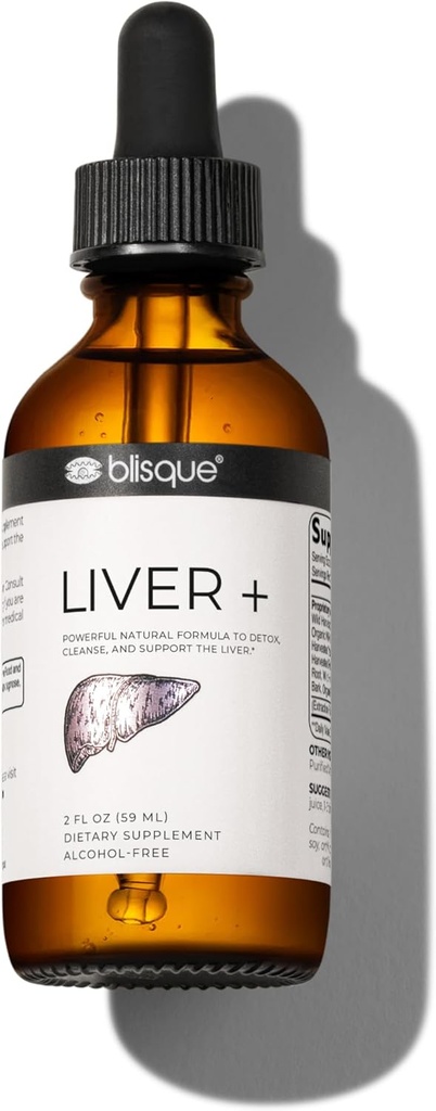 Blisque - Lever Complex supplement til Detox, Rengøring, og reparation Leveren er 124; Læge-Godkendte 124; Naturlige Ingredienser er 124; Mælk tidsel og Mælkebøtte Root er 124; 2 Ounce