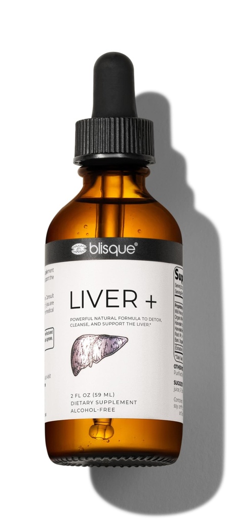Blisque - Lever Complex supplement til Detox, Rengøring, og reparation af leveren; Læge-Godkendte 124; Naturlige ingredienser
