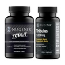 Nugenix Essentials Tribulus Terrestris Extract og Total- T Testosteron Booster for mænd