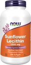 Now Foods Sunflower Lecithin - Phosphatidylcholin - 1,200 MG (200 Softgel)